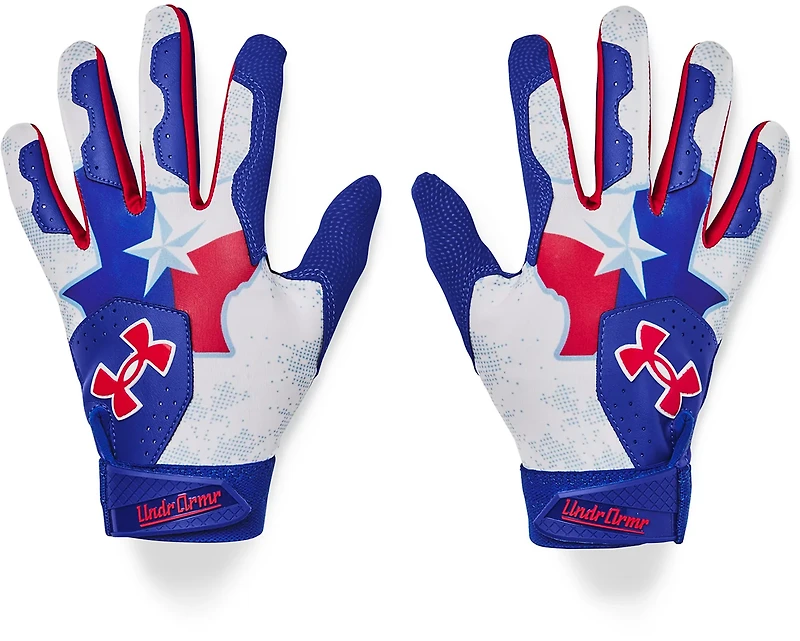 Under Armour Youth Texas Flag Clean Up Culture 23 Batting Gloves