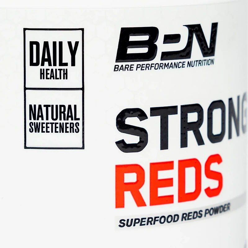 BPN Bare Performance Nutrition Strong Reds Superfood Powerhouse Strawberry Supplement