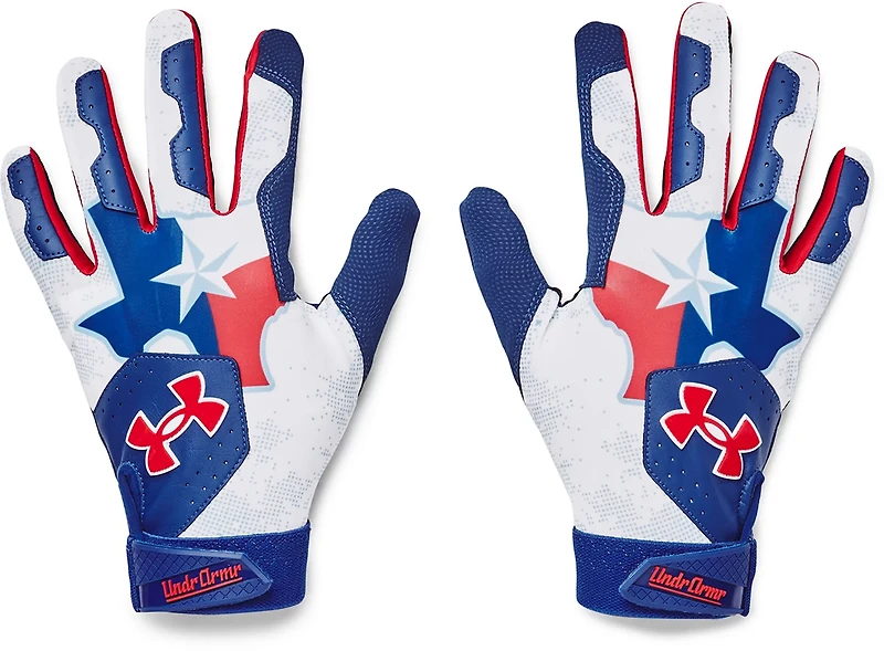Under Armour Adult Texas Flag Clean Up Culture 23 Batting Gloves