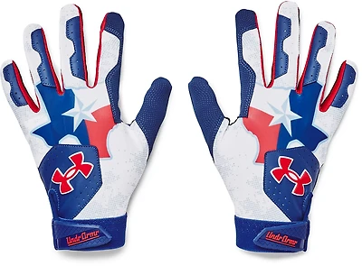 Under Armour Adult Texas Flag Clean Up Culture 23 Batting Gloves
