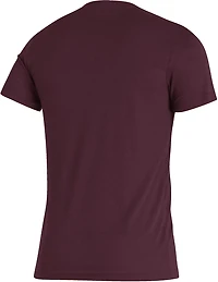 adidas Men's Mississippi State University Number 2 Stencil Fresh T-shirt