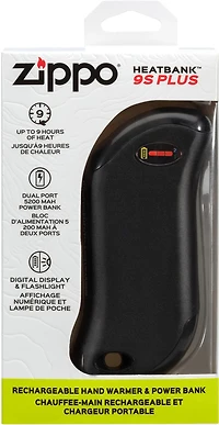 Zippo HeatBank 9s Plus Portable Heater and Power Bank