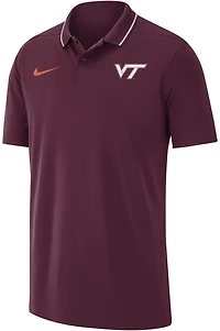 Nike Men's Virginia Tech Dri-FIT Coaches Polo Shirt