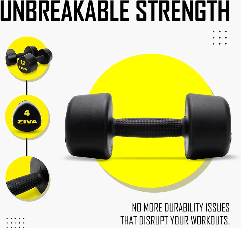 ZIVA Studio Tribell Dumbbells – Pair