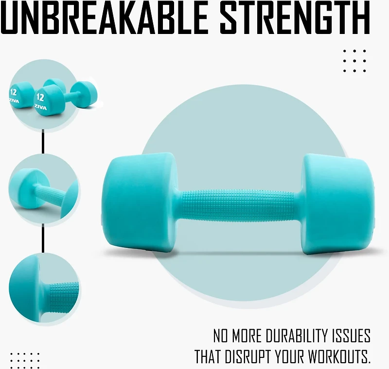 ZIVA Chic Tribell Dumbbells – Pair