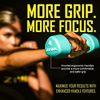 ZIVA Chic 24 lbs Dumbbell Set with Stand