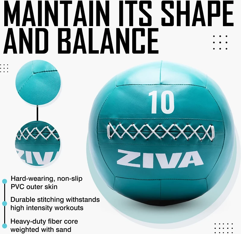 ZIVA Chic Exercise Wall Ball
