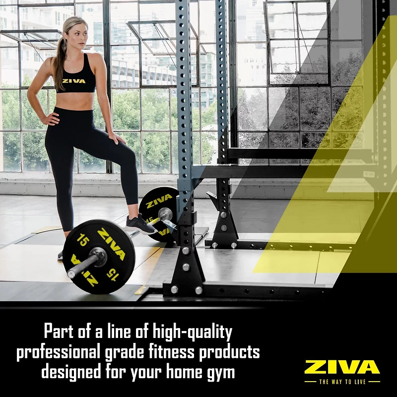 ZIVA Performance Rubber Bumper Plate – Single