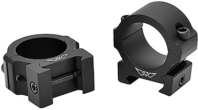 Warne V600M Vapor 1 in Low Horizontal Scope Ring Set