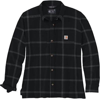 Carhartt Women's Rugged Flex Loose Fit Midweight Flannel Shirt