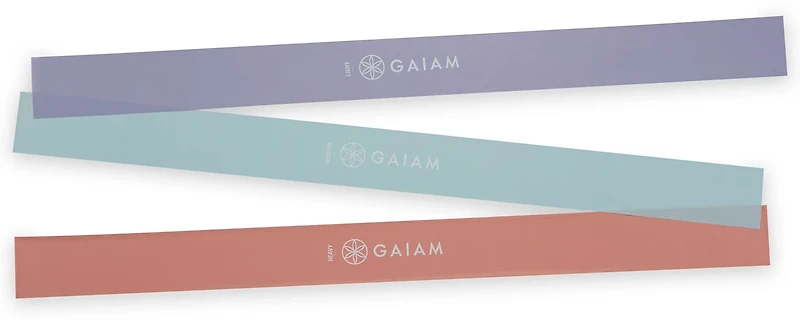 Gaiam Flat Resistance Bands 3-Pack