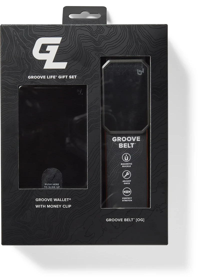 Groove Life Belt and Money Clip Combo
