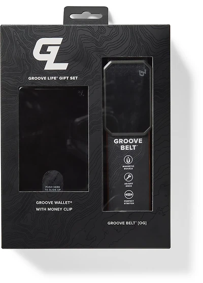 Groove Life Belt and Money Clip Combo