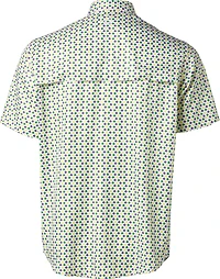 Magellan Outdoors Men's Mardi Gras Micro Print Fishing Shirt