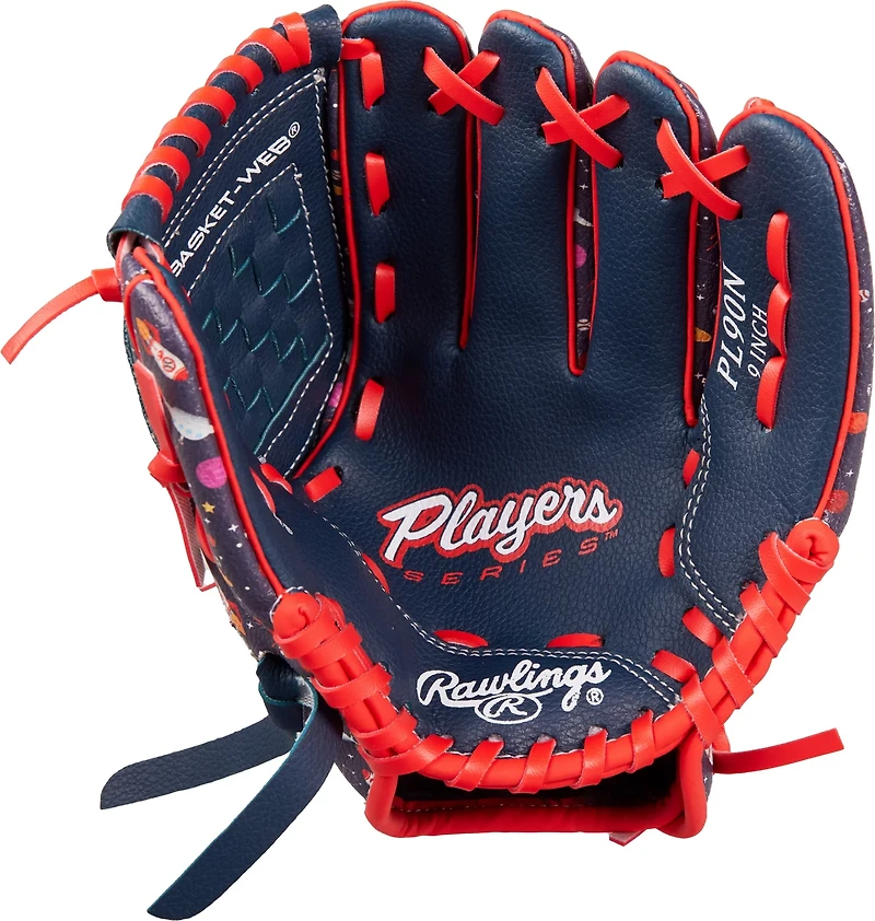 Rawlings 9 in Players Series Spaceships & Rockets T-Ball All Purpose Glove