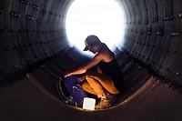 MPOWERD Luci Base Solar Inflatable Lantern Power Bank