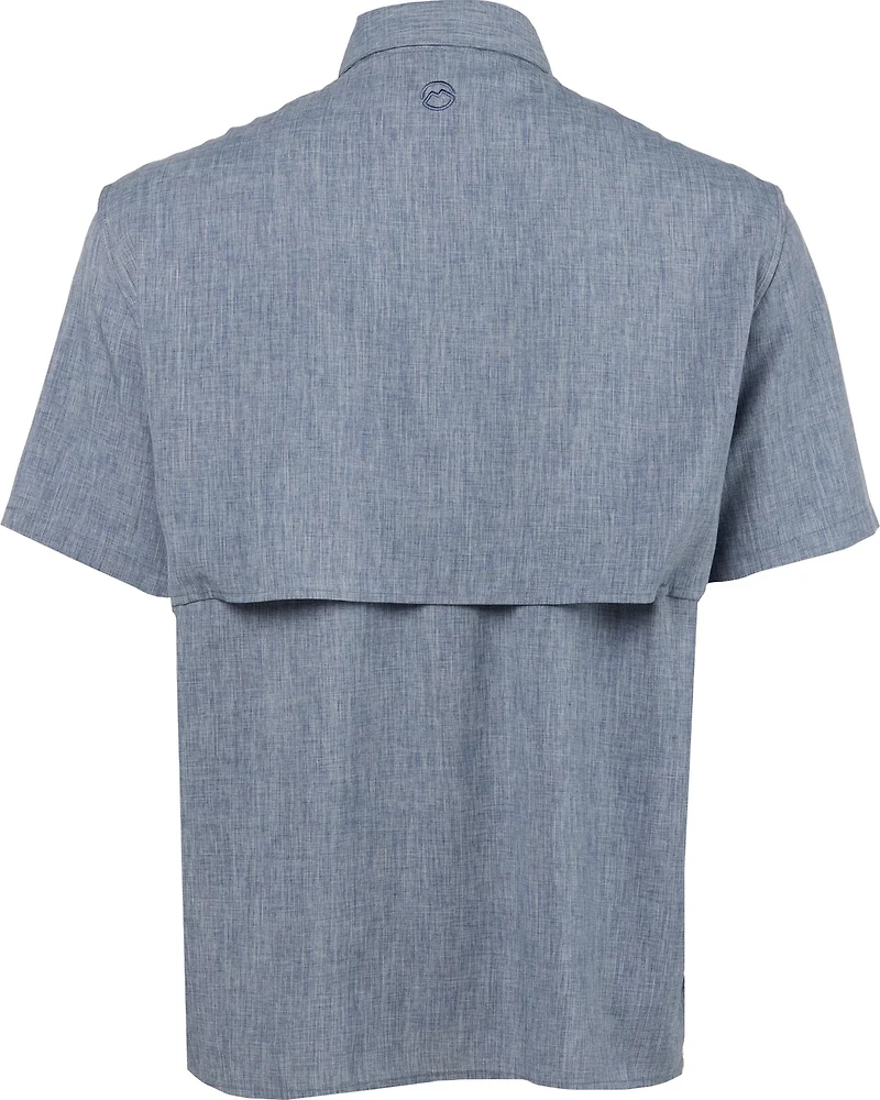 Magellan Outdoors Men's Aransas Pass Heather Short Sleeve Fishing Shirt