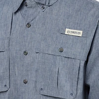 Magellan Outdoors Men's Aransas Pass Heather Short Sleeve Fishing Shirt