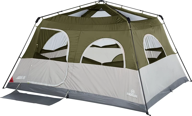Magellan Outdoors SwiftRise 8-Person Lighted Cabin Tent