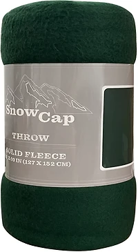 Snowcap 50 x 60 Fleece Throw Blanket