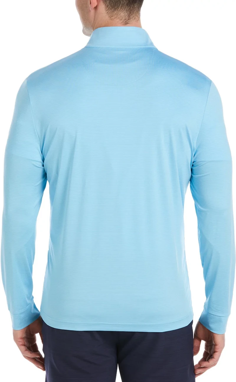 Callaway Men's Ottoman Textured Sun Protection Long Sleeve Golf Shirt