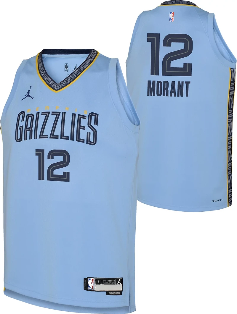 Nike Youth Memphis Grizzlies Morant Statement Swingman Jersey
