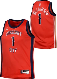Nike Youth New Orleans Pelicans Zion Williamson #1 City Edition Statement Swingman Jersey