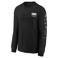 Nike Youth San Antonio Spurs Essential Fade Long Sleeve T-shirt