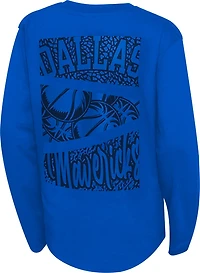 Outerstuff Boys' 4-7 Dallas Mavericks Posterize Long Sleeve T-shirt