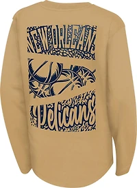 Outerstuff Boys' New Orleans Pelicans Posterize Long Sleeve T-shirt