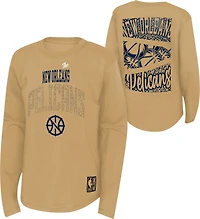 Outerstuff Boys' New Orleans Pelicans Posterize Long Sleeve T-shirt