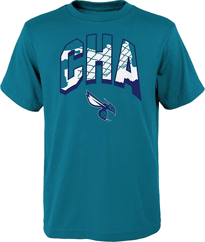 Outerstuff Boys' 4-7 Charlotte Hornets Street Legends T-shirt