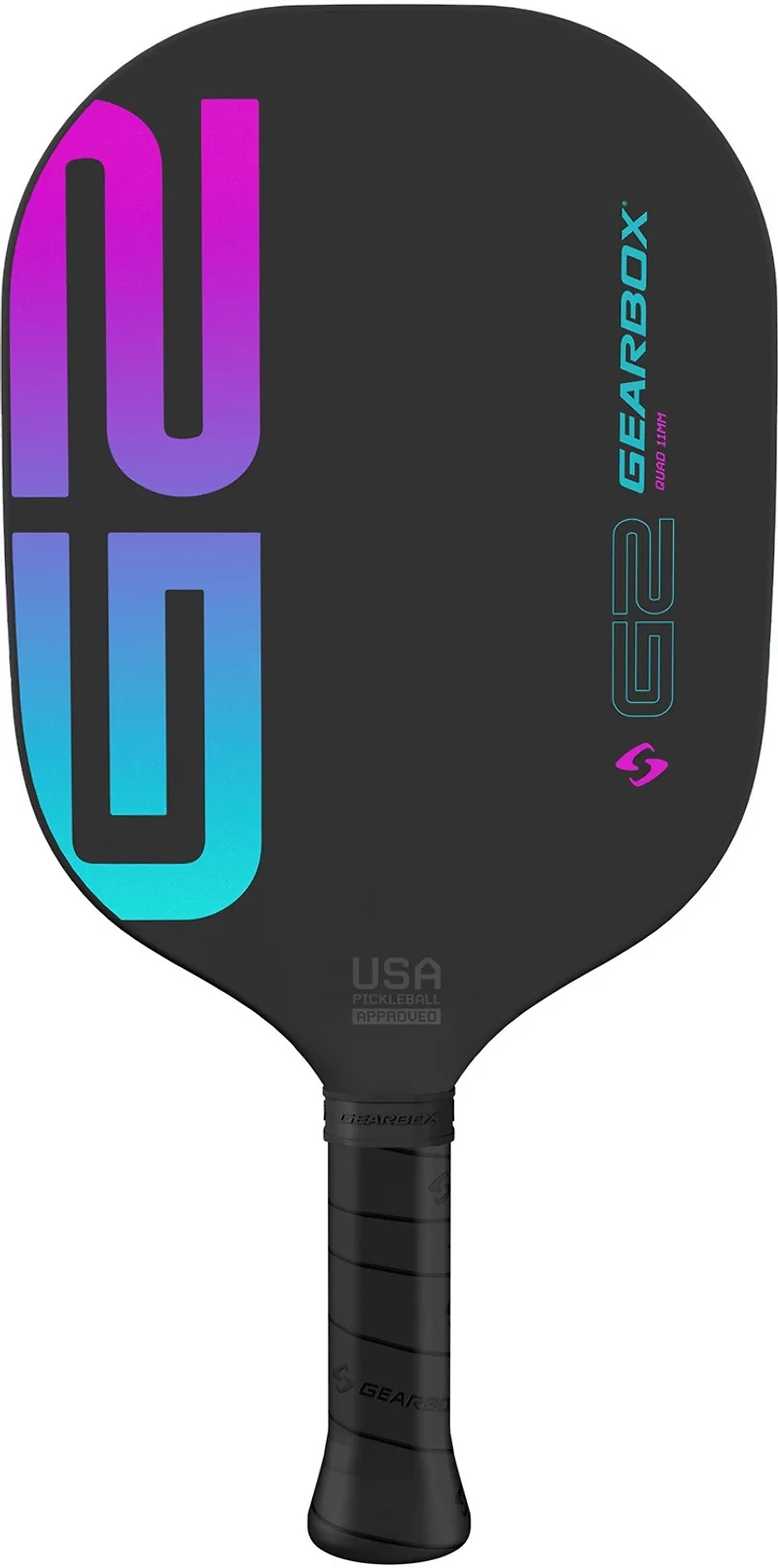 Gearbox G2 Series Elongated Edgeless Quad Pickleball Paddle