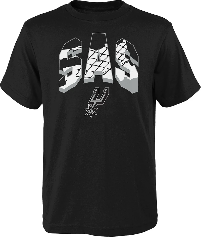 Outerstuff Boys' 4-7 San Antonio Spurs Street Legends T-shirt
