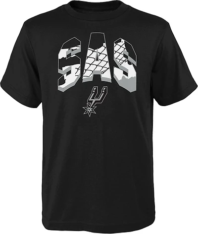 Outerstuff Boys' 4-7 San Antonio Spurs Street Legends T-shirt