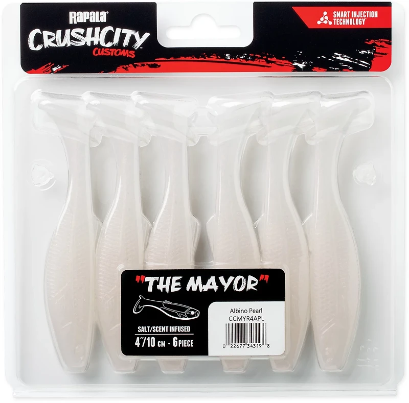 Rapala CrushCity Mayor 4 6-Pack