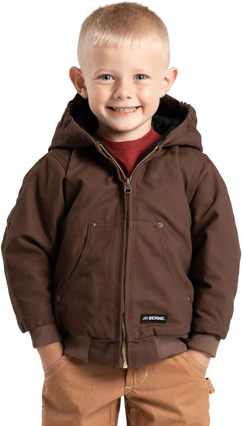 Berne Toddlers' Softstone Hooded Jacket