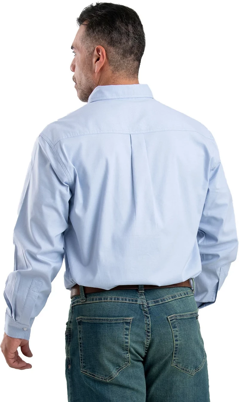 Berne Men's Foreman Flex Plaid Long Sleeve Button Down Shirt