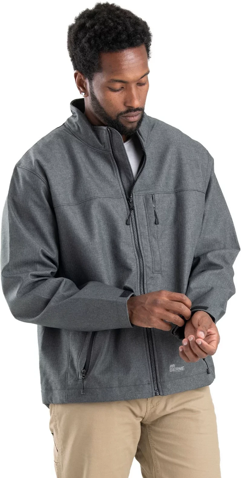 Berne Men's Highland Softshell Jacket