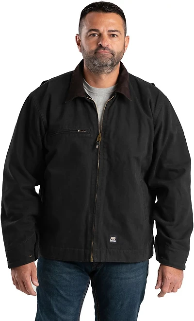 Berne Men's Highland Washed Gasoline Jacket