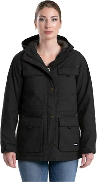 Berne Women's Softstone Washed Duck Utility Coat