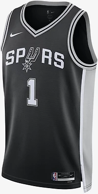 Nike Men's San Antonio Spurs Victor Wembanyama Icon Swingman Jersey