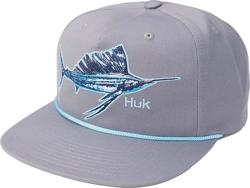 Huk Men's Stitch Fish Rope Trucker Hat