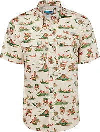 Magellan Outdoors Men's Mexico Print Fishing Shirt