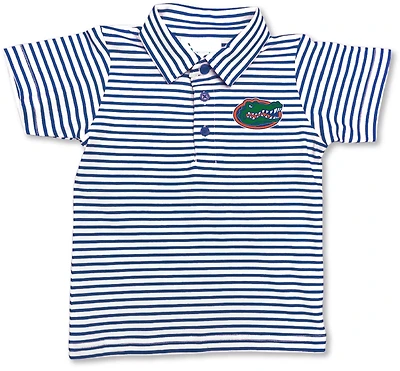 Atlanta Hosiery Company Boys' University of Florida Stripe Polo Shirt