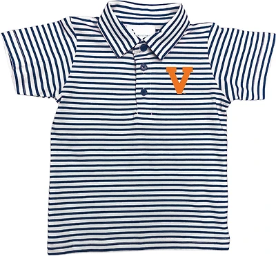 Atlanta Hosiery Company Boys' University of Virginia Stripe Polo Shirt