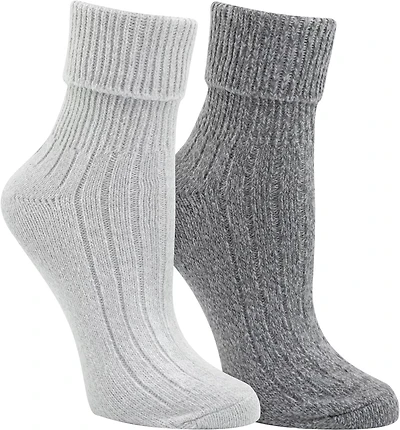 Magellan Foldover Lounge Socks 2 Pack