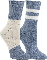 Magellan Outdoors Women's Sweater Lounge Crew Socks 2 Pack