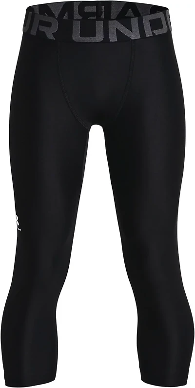 Under Armour Boys' HeatGear 3/4-Length Leggings