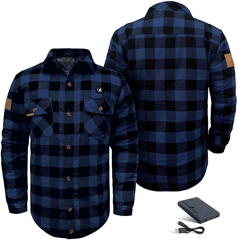 ActionHeat Adults' 5V Battery Heated Work Long Sleeve Shirt